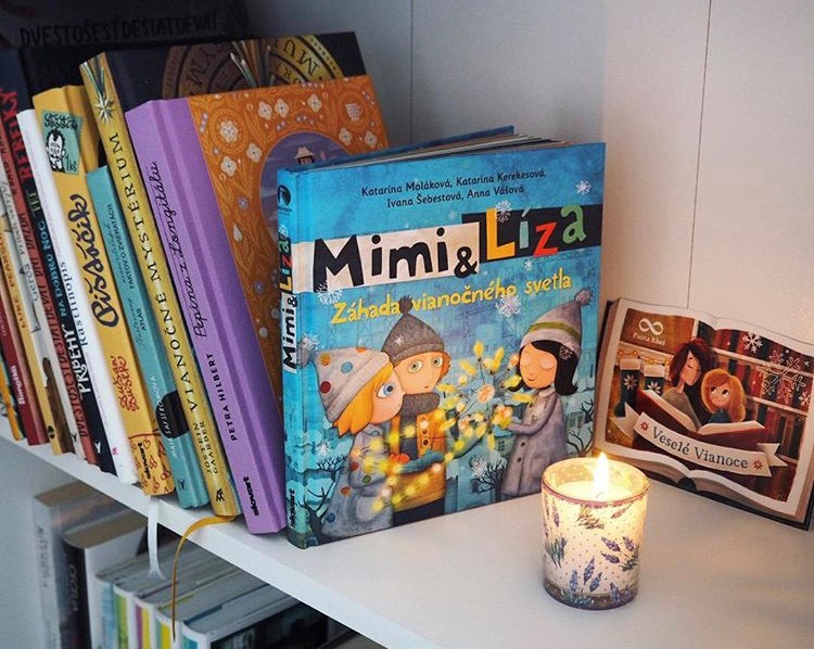 Kniha Mimi a Líza: Záhada vianočného svetla